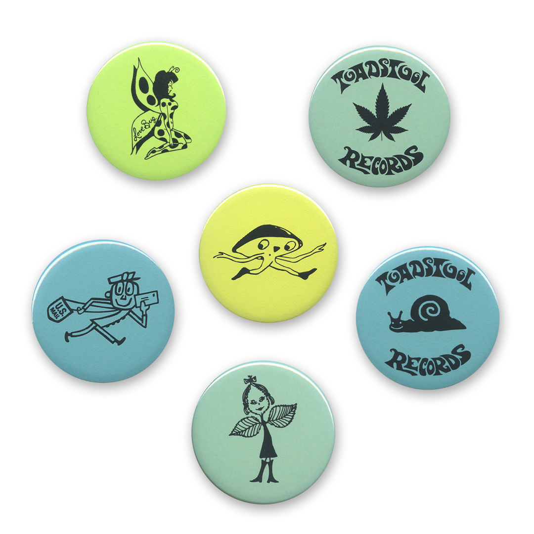 Mystery Buttons / Magnets Set (Set of 6)