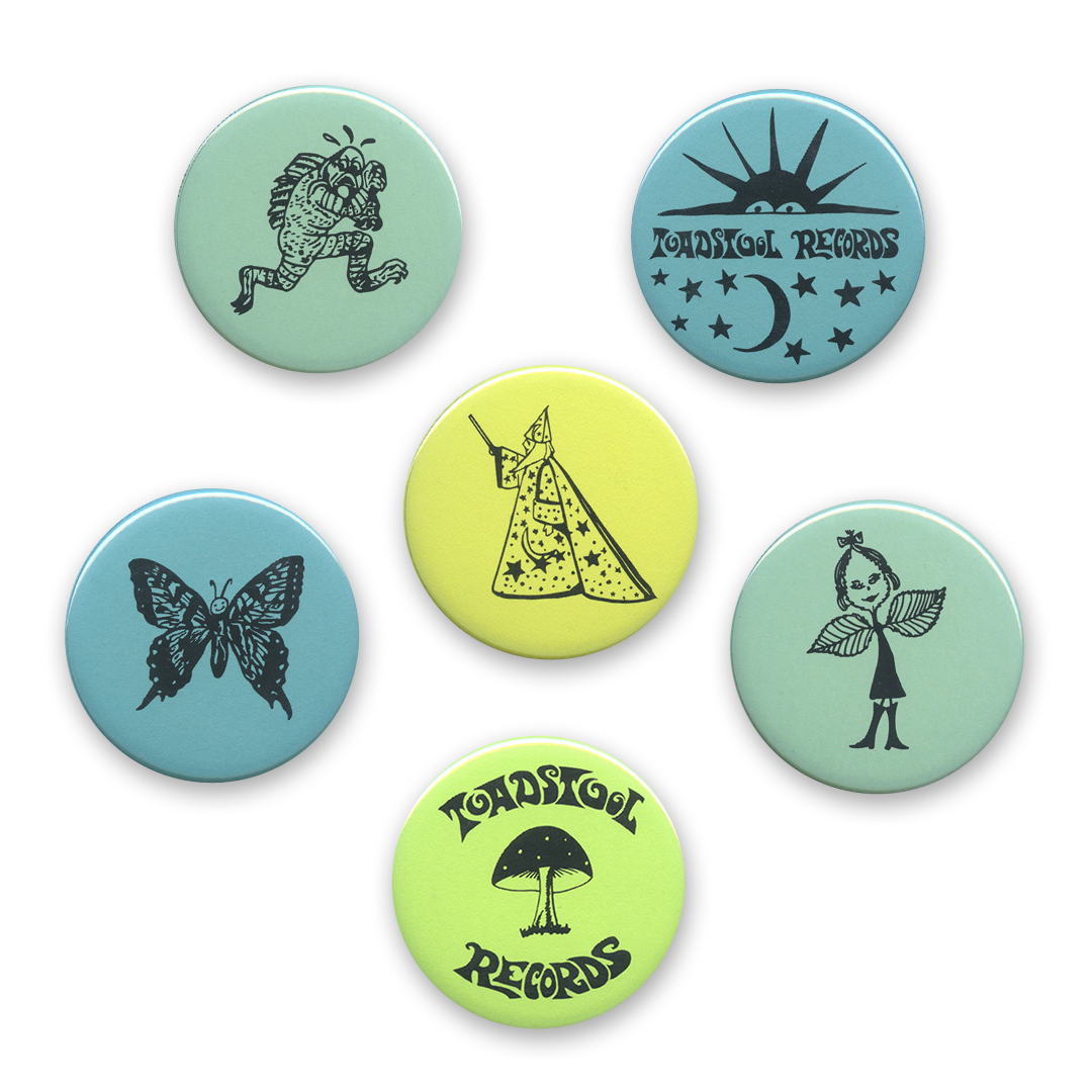 Mystery Buttons / Magnets Set (Set of 6)