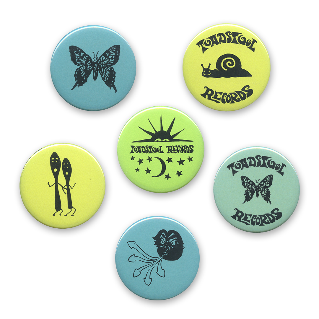 Mystery Buttons / Magnets Set (Set of 6)